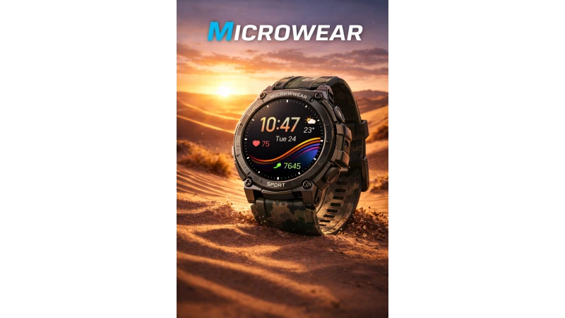 Smartwatch Microwear: Η έξυπνη επιλογή για καθημερινή χρήση.