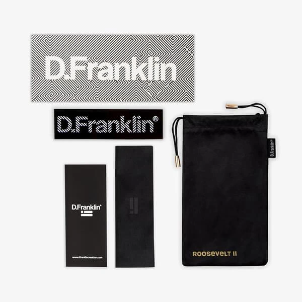 D.Franklin Classic Square Gunmetal  DFKSUN0444