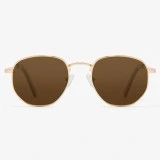 D.Franklin Classic Hexagon Gold Brown DFKSUN0412