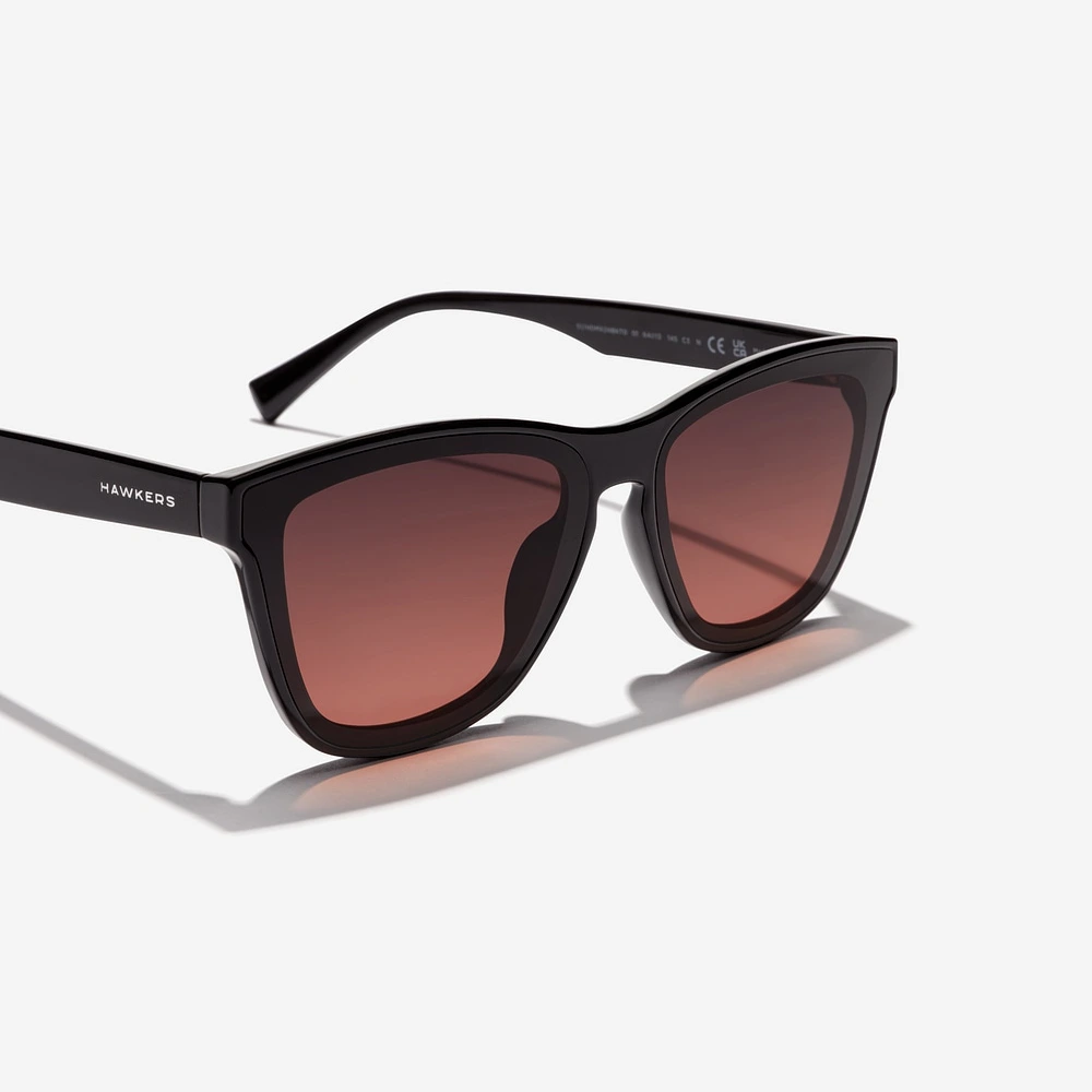 HAWKERS  Downtown Max - Dark Grey Pink Polarized