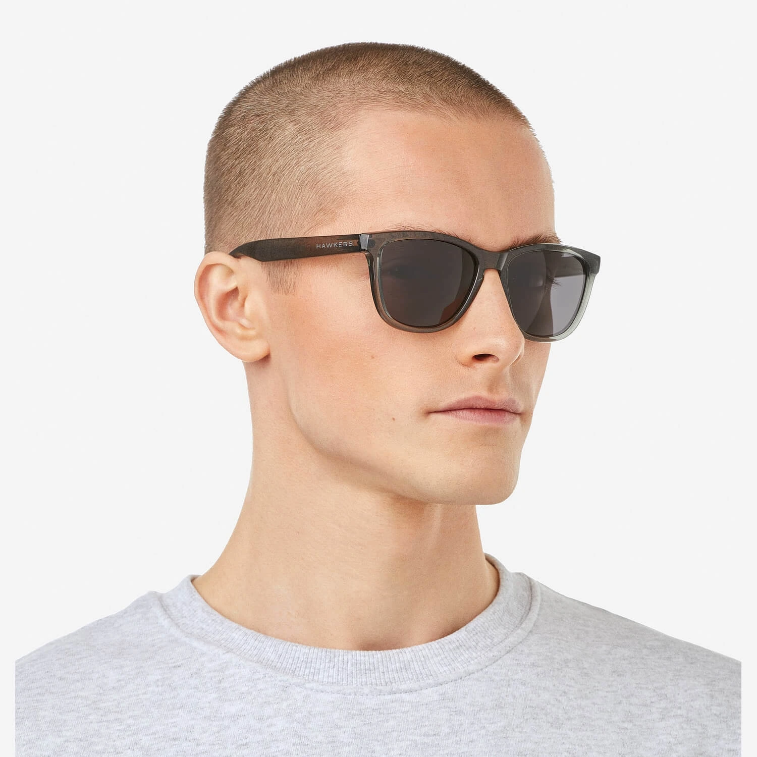 HAWKERS  Transparent Black Dark One / Polarized