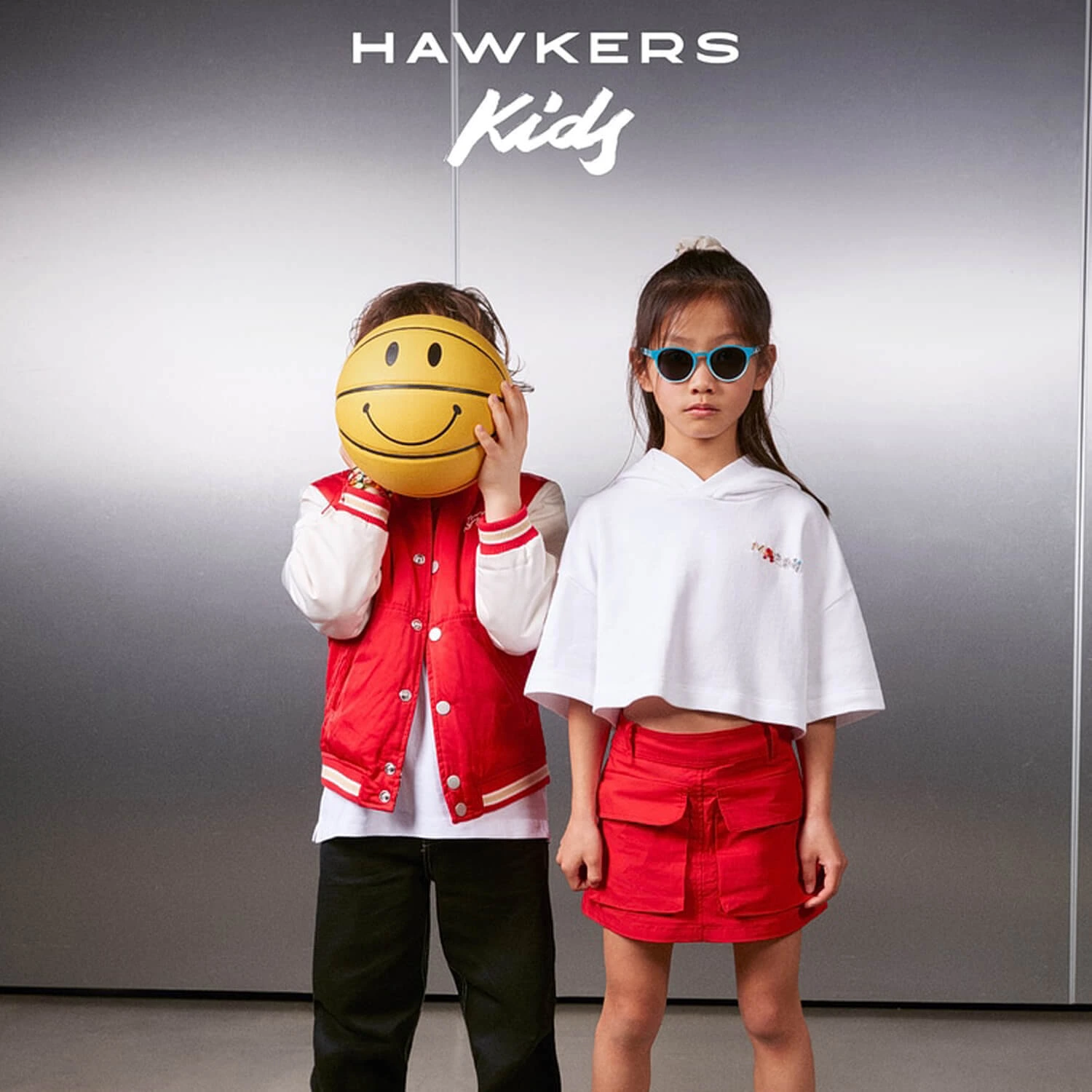HAWKERS Divine Kids - White Black To Pink