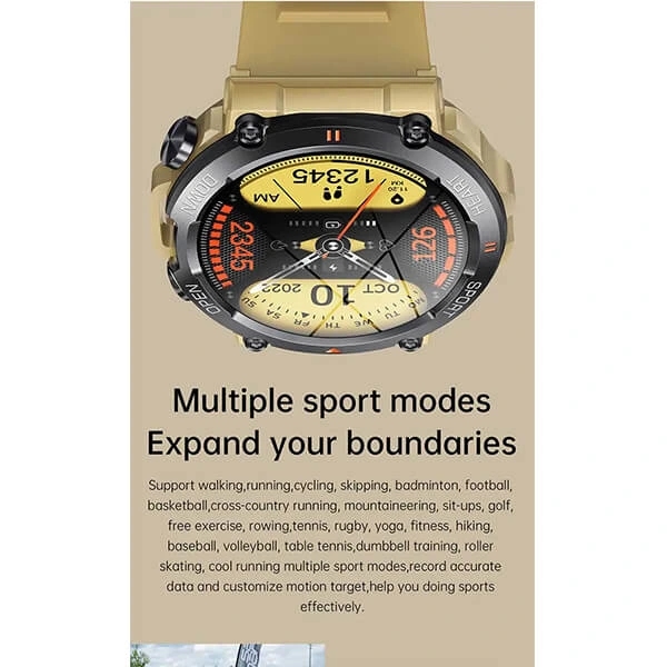 Smartwatch Bakeey  K76 Pro - Army Green