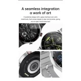 Smartwatch Microwear QW33 - Black Steel