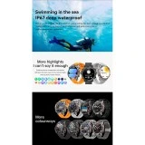 Smartwatch Microwear AK56 400mAh - Silver  Steel 