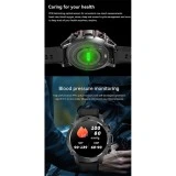 Smartwatch Microwear AK56 400mAh - Silver  Steel 