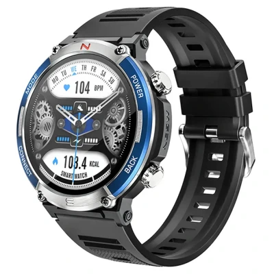 Smartwatch Microwear X11 420mAh - Black Blue