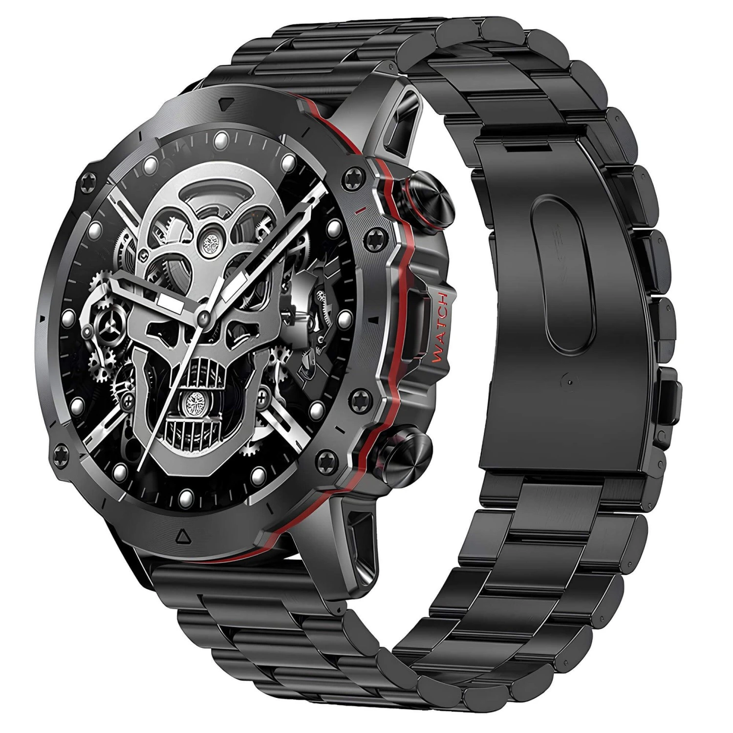 Smartwatch Microwear AK56 400mAh - Steel Black