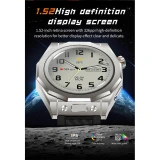 Smartwatch Microwear T83 Max - Black Silicone
