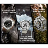 Smartwatch Microwear T83 Max - Black Silicone