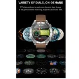 Smartwatch Microwear K95 - Steel Silver