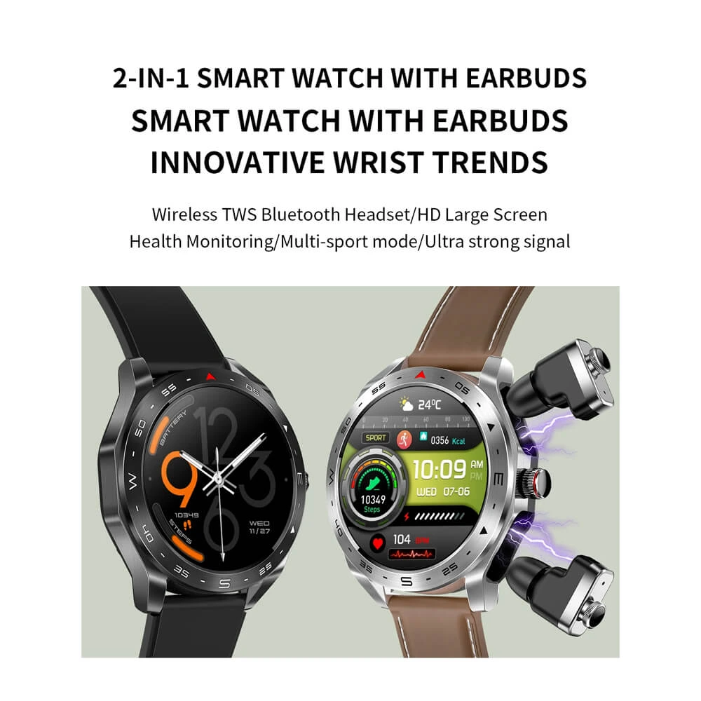 Smartwatch Microwear K95 - Steel Silver
