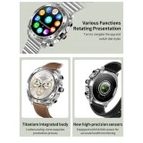 Smartwatch Microwear K95 - Steel Silver