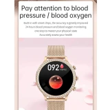 Smartwatch Microwear I70 - Gold Steel