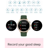 Smartwatch Microwear I70 - Gold Steel