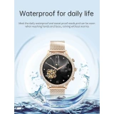 Smartwatch Microwear I70 - Gold Steel
