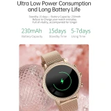 Smartwatch Microwear I70 - Gold Steel