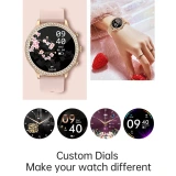 Smartwatch Microwear I70 - Gold Steel