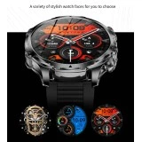 Smartwatch Microwear AK75 700mAh - Silver Steel