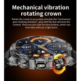 Smartwatch Microwear AK75 700mAh - Silver Steel