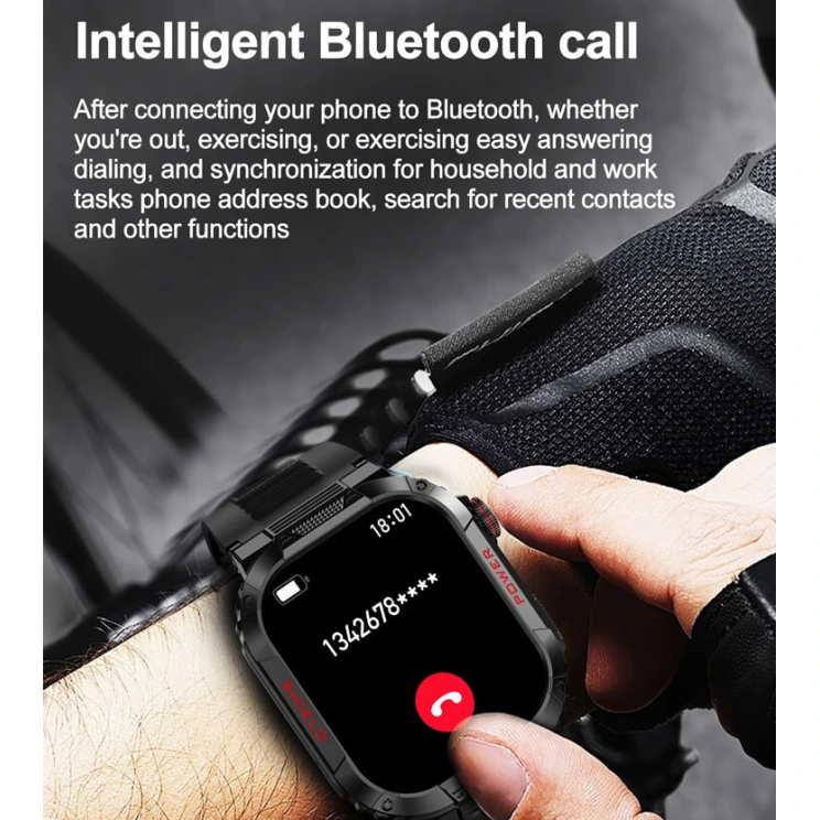 Smartwatch Microwear TK25 - Green