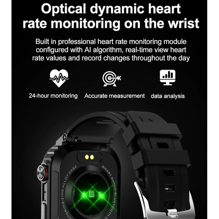 Smartwatch Microwear TK25 - Green