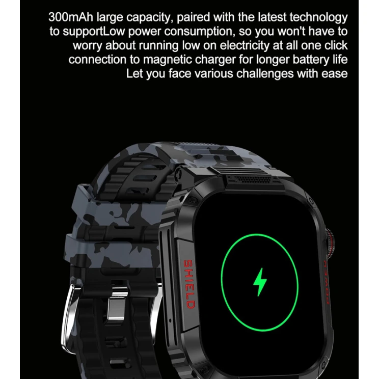 Smartwatch Microwear TK25 - Green