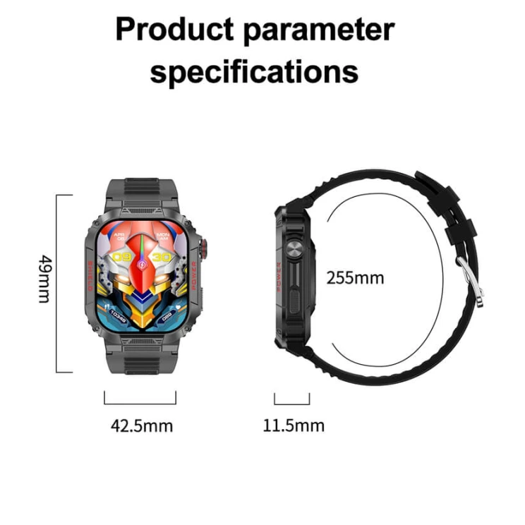 Smartwatch Microwear TK25 - Green