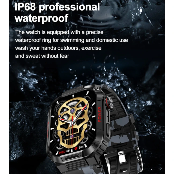Smartwatch Microwear TK25 - Green