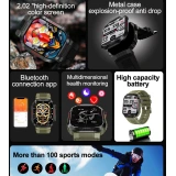 Smartwatch Microwear TK25 - Green
