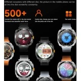 Smartwatch Microwear F7 - Black  Steel