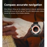 Smartwatch Microwear F7 - Black  Steel