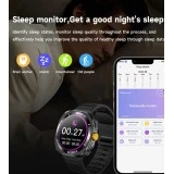 Smartwatch Microwear F7 - Black  Steel