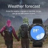 Smartwatch Microwear AK71 - Black  Steel
