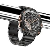 Smartwatch Microwear AK71 - Black  Steel
