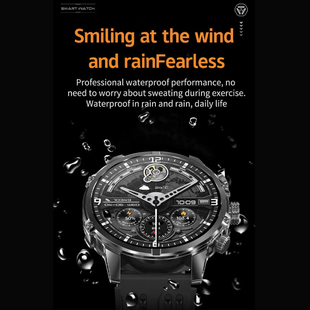 Smartwatch Microwear CF53 - Silver Steel