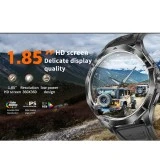 Smartwatch Microwear DA23 - Black Silicone