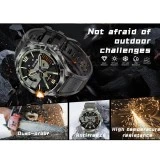 Smartwatch Microwear DA23 - Black Silicone