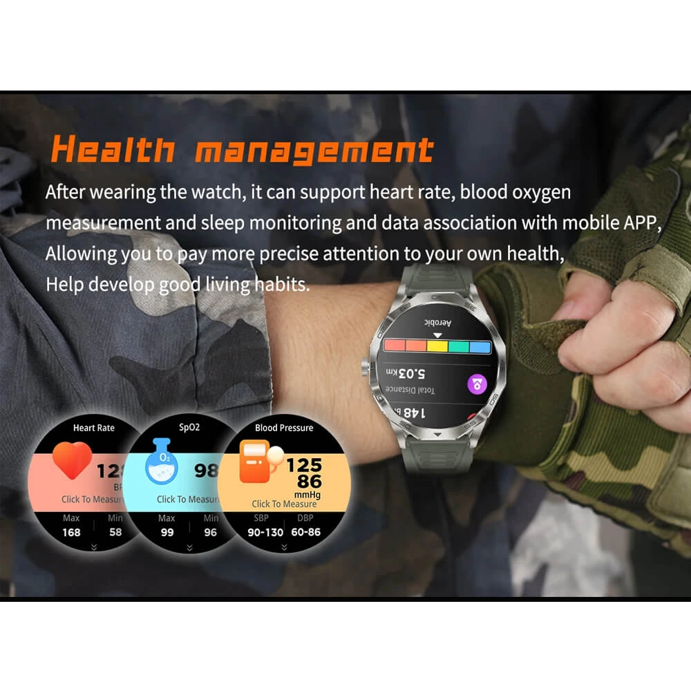 Smartwatch Microwear DA23 - Black Silicone