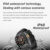 Smartwatch Microwear NX23 - Orange Black