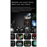Smartwatch Microwear NX23 - Orange Black