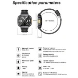 Smartwatch Microwear NX23 - Orange Black