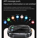 Smartwatch Microwear NX23 - Orange Black