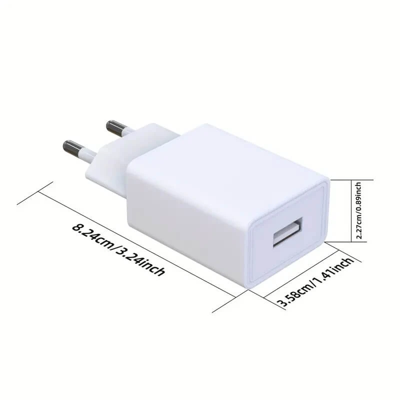 Φορτιστής Microwear USB-A  5V-2A για Smartwatch