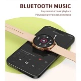Smartwatch Microwear CY700 - Gold Steel