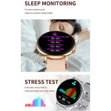 Smartwatch Microwear CY700 - Gold Steel