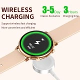 Smartwatch Microwear CY700 - Gold Steel