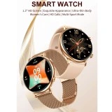 Smartwatch Microwear CY700 - Gold Steel