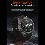 Smartwatch Microwear DK68 - Black Leather