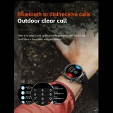Smartwatch Microwear DK68 - Black Leather